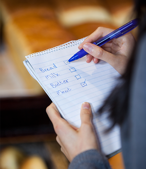 planning meals